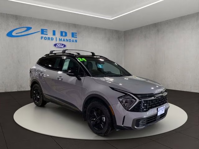 2024 Wolf Gray/Ebony Black Roof Kia Sportage X-Pro Prestige AWD SUV