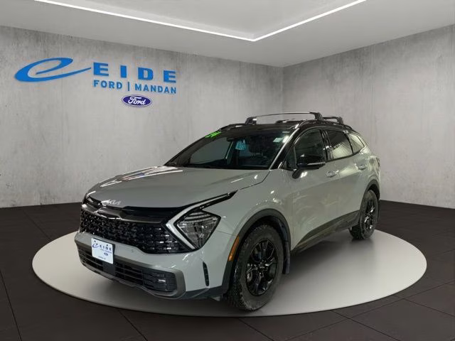 2024 Wolf Gray/Ebony Black Roof Kia Sportage X-Pro Prestige AWD SUV