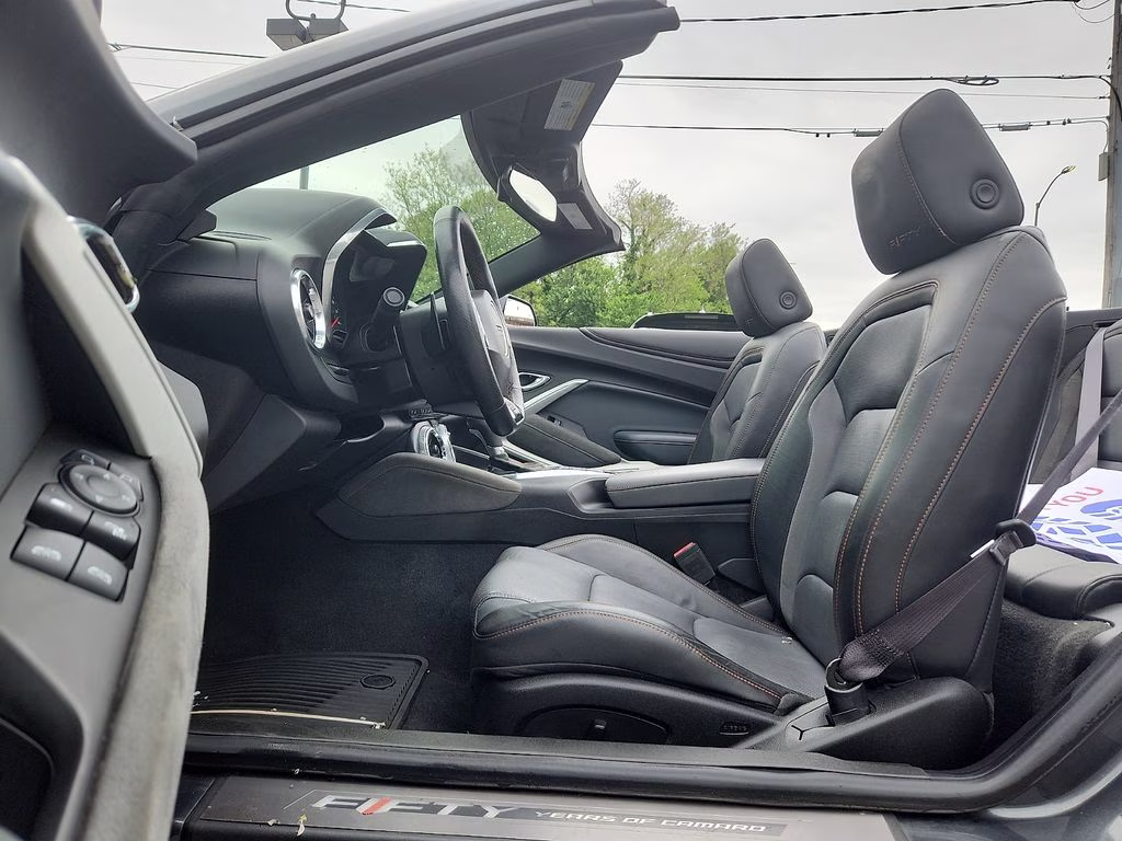 2017 Nightfall Gray Metallic Chevrolet Camaro 2LT RWD Convertible