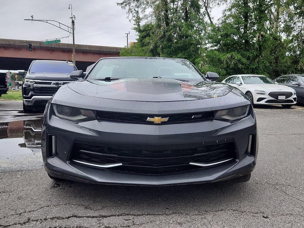 2017 Nightfall Gray Metallic Chevrolet Camaro 2LT RWD Convertible
