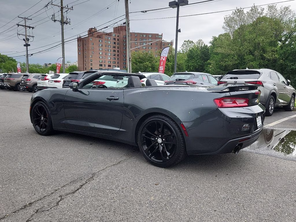 2017 Nightfall Gray Metallic Chevrolet Camaro 2LT RWD Convertible