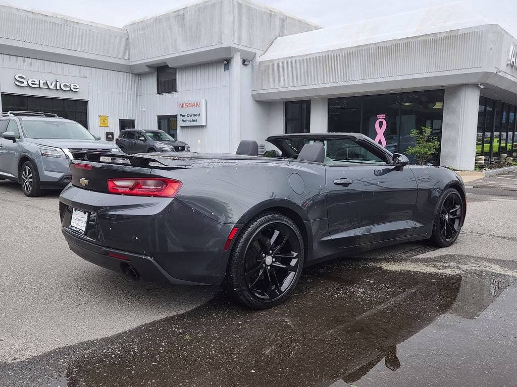 2017 Nightfall Gray Metallic Chevrolet Camaro 2LT RWD Convertible