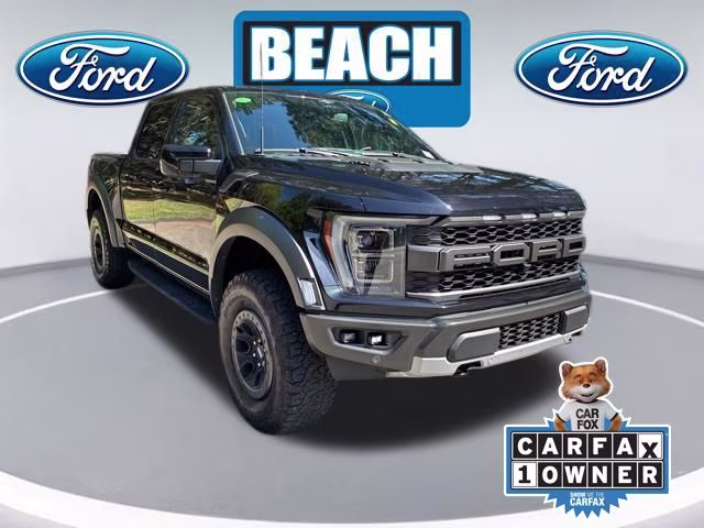 2023 Black Metallic Ford F-150 Raptor 4X4 Truck