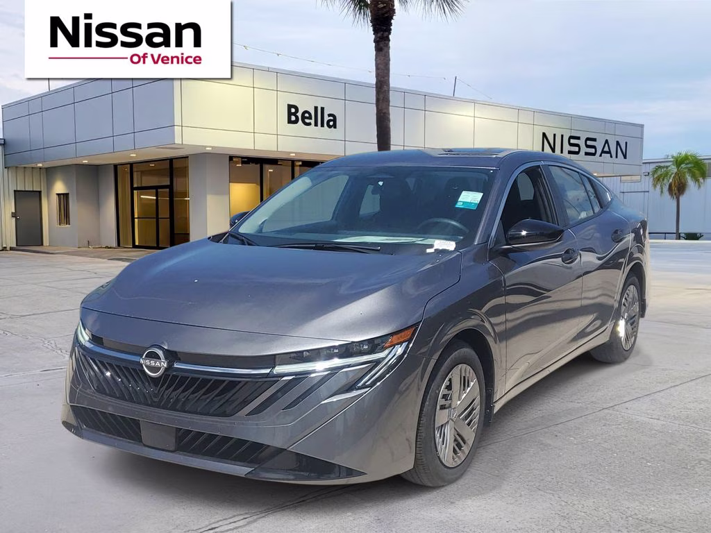 2026 Gun Metallic Nissan Sentra S FWD Sedan