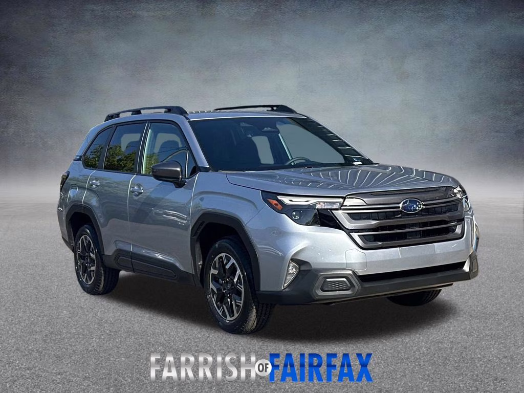 2026 Ice Silver Metallic Subaru Forester Premium AWD SUV