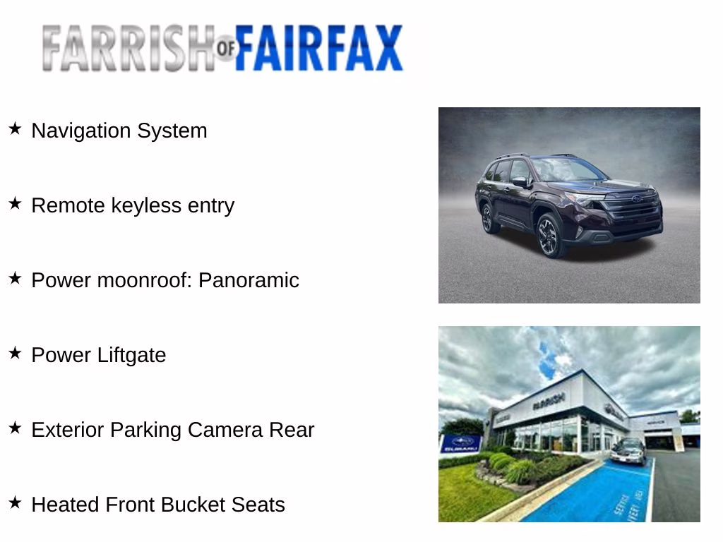 2026 Mahogany Subaru Forester Premium Hybrid AWD SUV