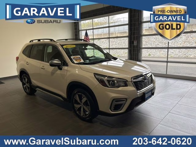 2020 Crystal White Pearl Subaru Forester Touring AWD SUV