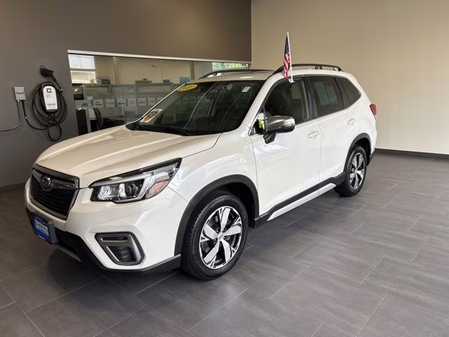 2020 Crystal White Pearl Subaru Forester Touring AWD SUV