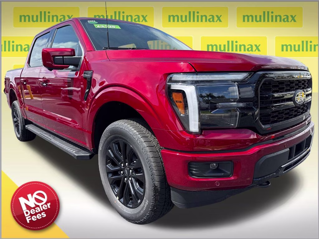 2026 Ruby Red Metallic Tinted Clearcoat Ford F-150 Lariat 4X4 Truck