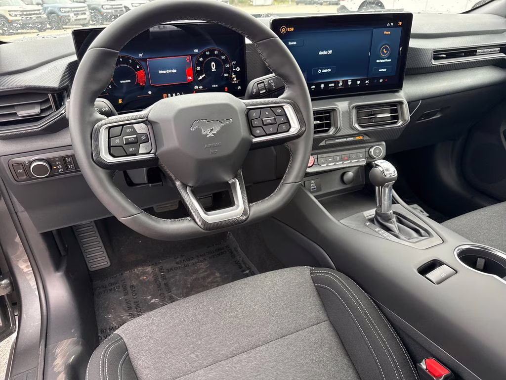 2026 Carbonized Gray Metallic Ford Mustang EcoBoost RWD Coupe