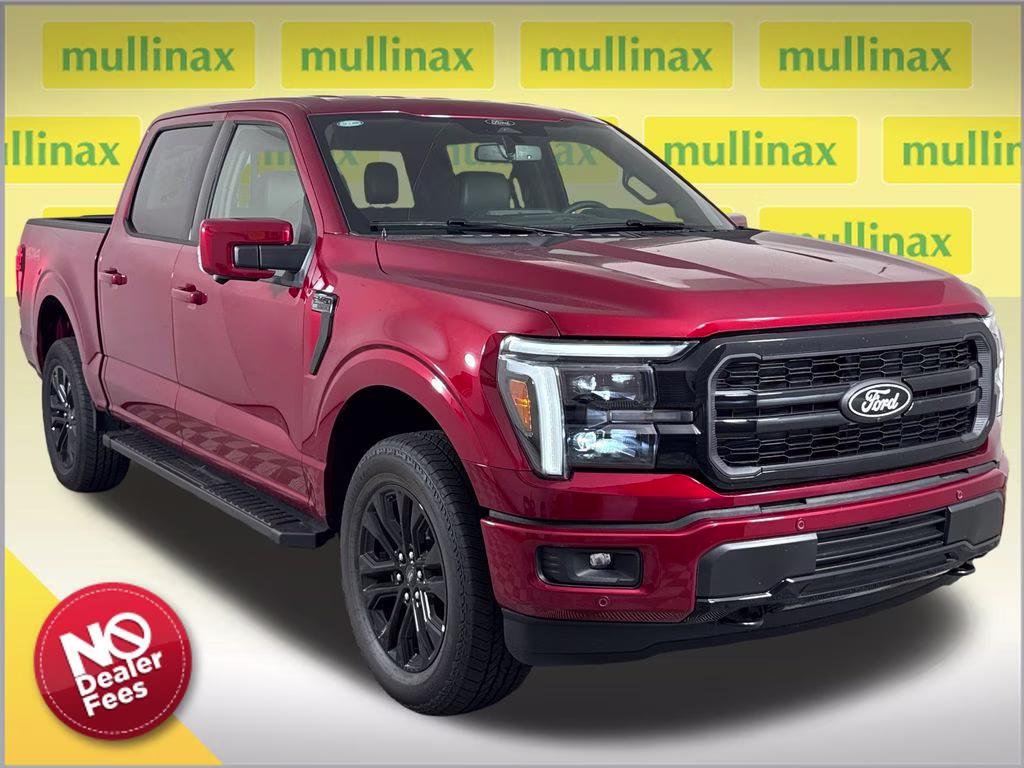 2026 Ruby Red Metallic Tinted Clearcoat Ford F-150 Lariat 4X4 Truck
