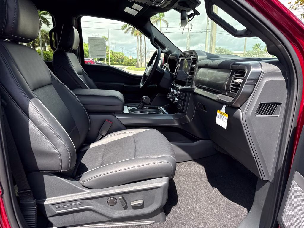 2026 Ruby Red Metallic Tinted Clearcoat Ford F-150 Lariat 4X4 Truck