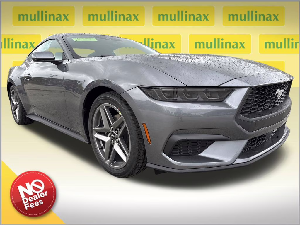 2026 Carbonized Gray Metallic Ford Mustang EcoBoost RWD Coupe