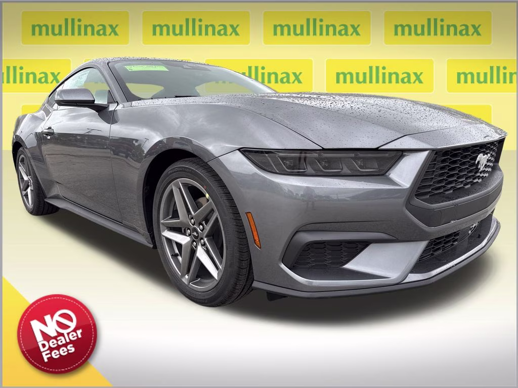 2026 Carbonized Gray Metallic Ford Mustang EcoBoost RWD Coupe
