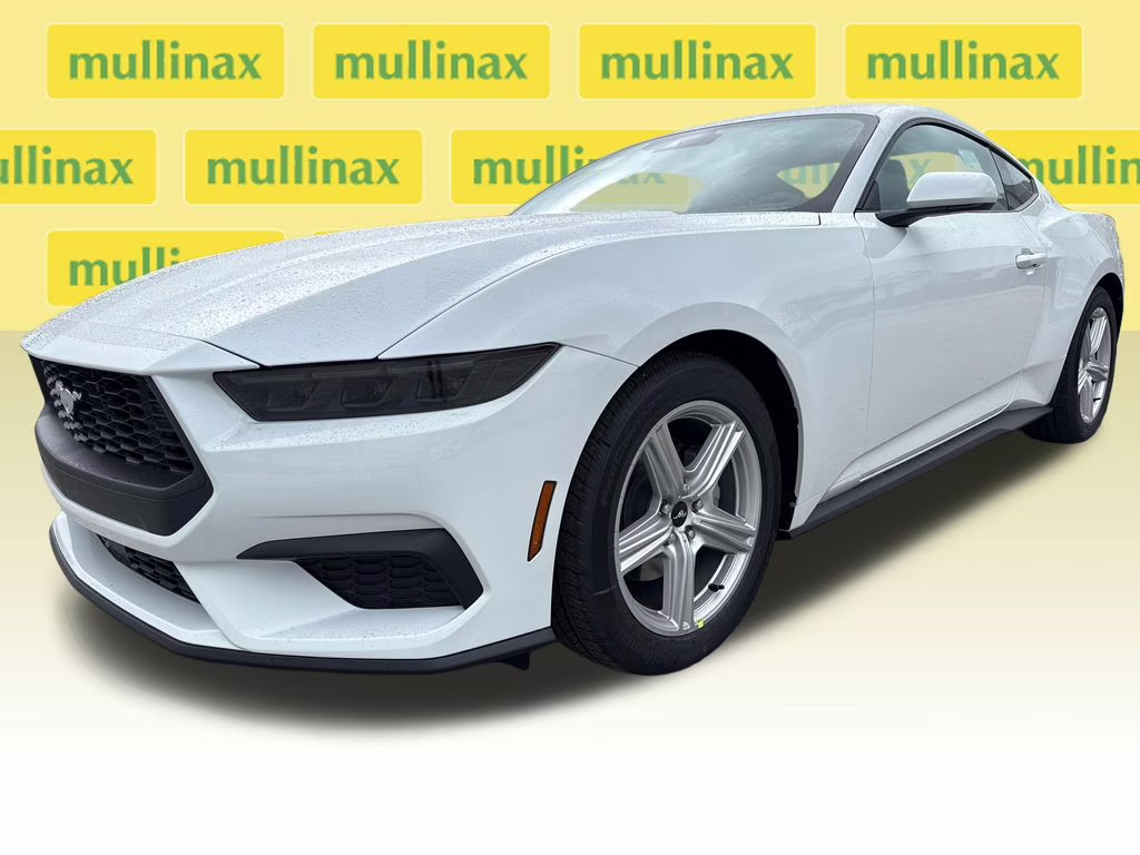 2026 Oxford White Ford Mustang EcoBoost RWD Coupe