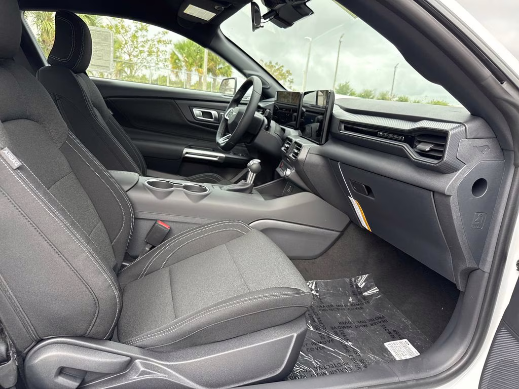 2026 Oxford White Ford Mustang EcoBoost RWD Coupe