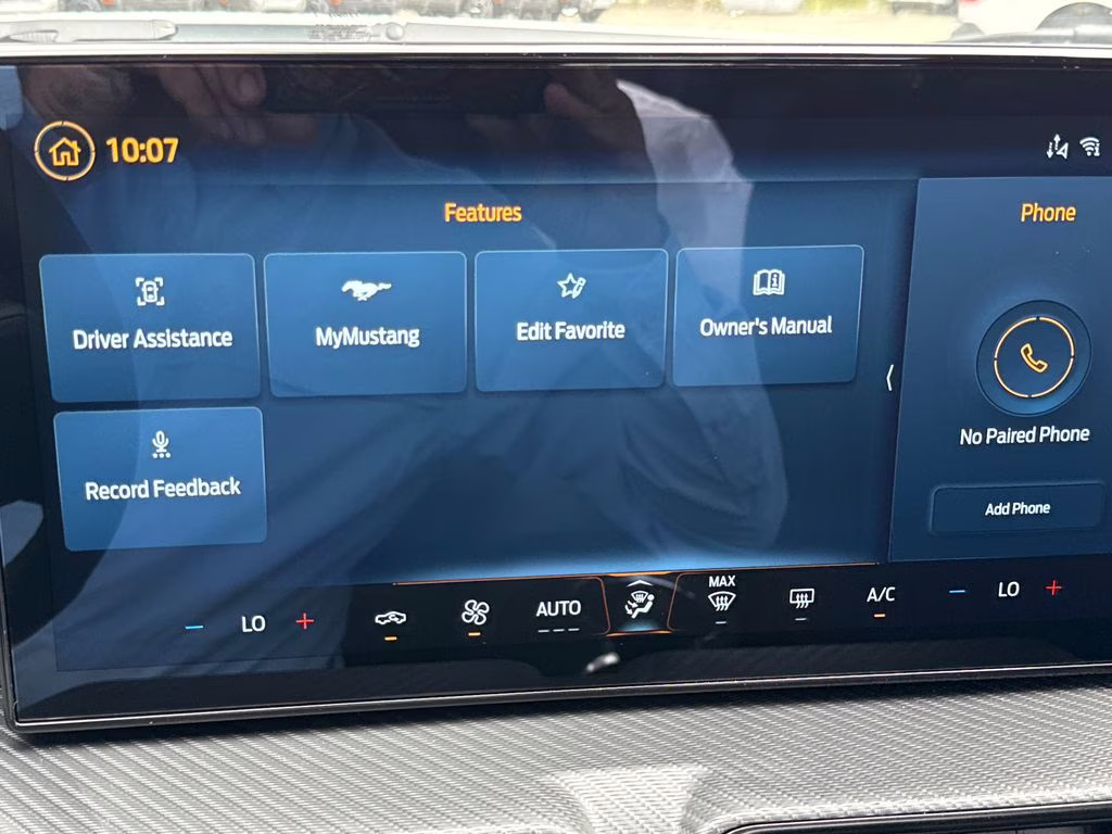 2026 Oxford White Ford Mustang EcoBoost RWD Coupe