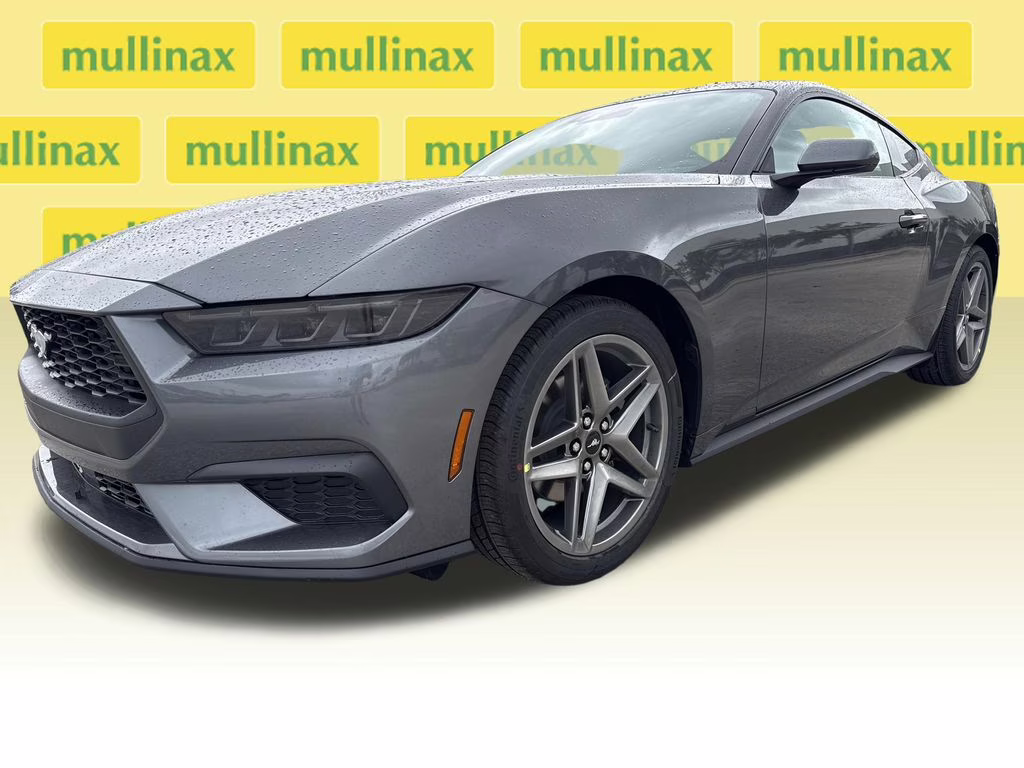 2026 Carbonized Gray Metallic Ford Mustang EcoBoost RWD Coupe