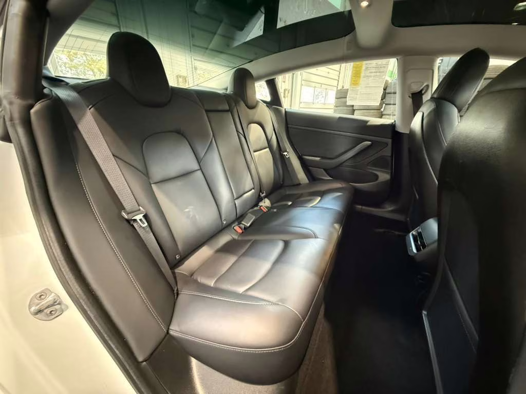 2020 Pearl White Multi-Coat Tesla Model 3 Standard RWD Sedan