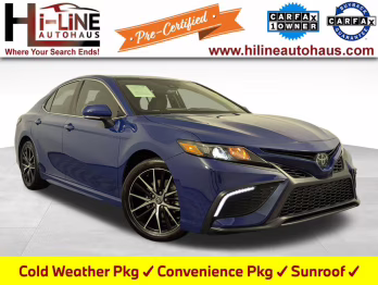 2023 Reservoir Blue Toyota Camry SE FWD Sedan
