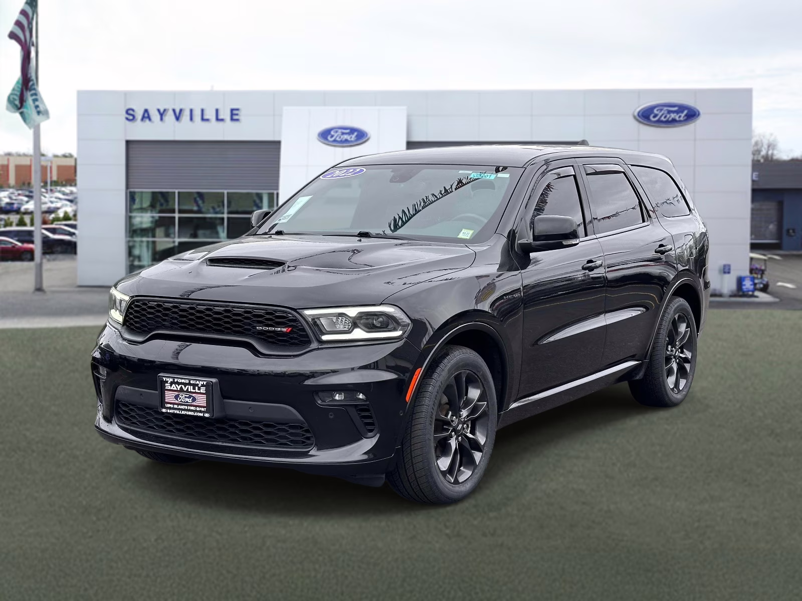 2022 DB Black Clearcoat Dodge Durango R/T AWD AWD SUV