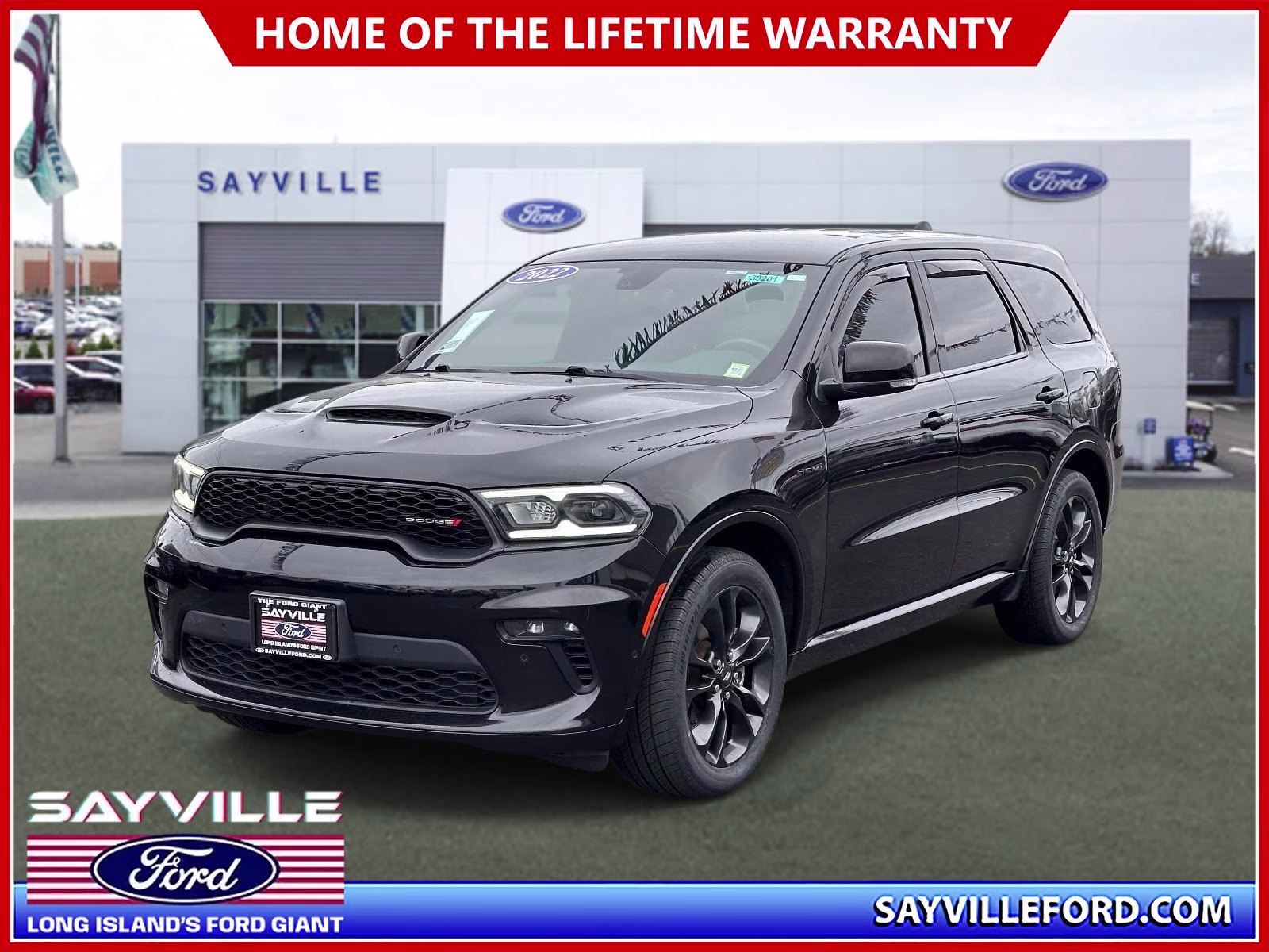 2022 DB Black Clearcoat Dodge Durango R/T AWD AWD SUV
