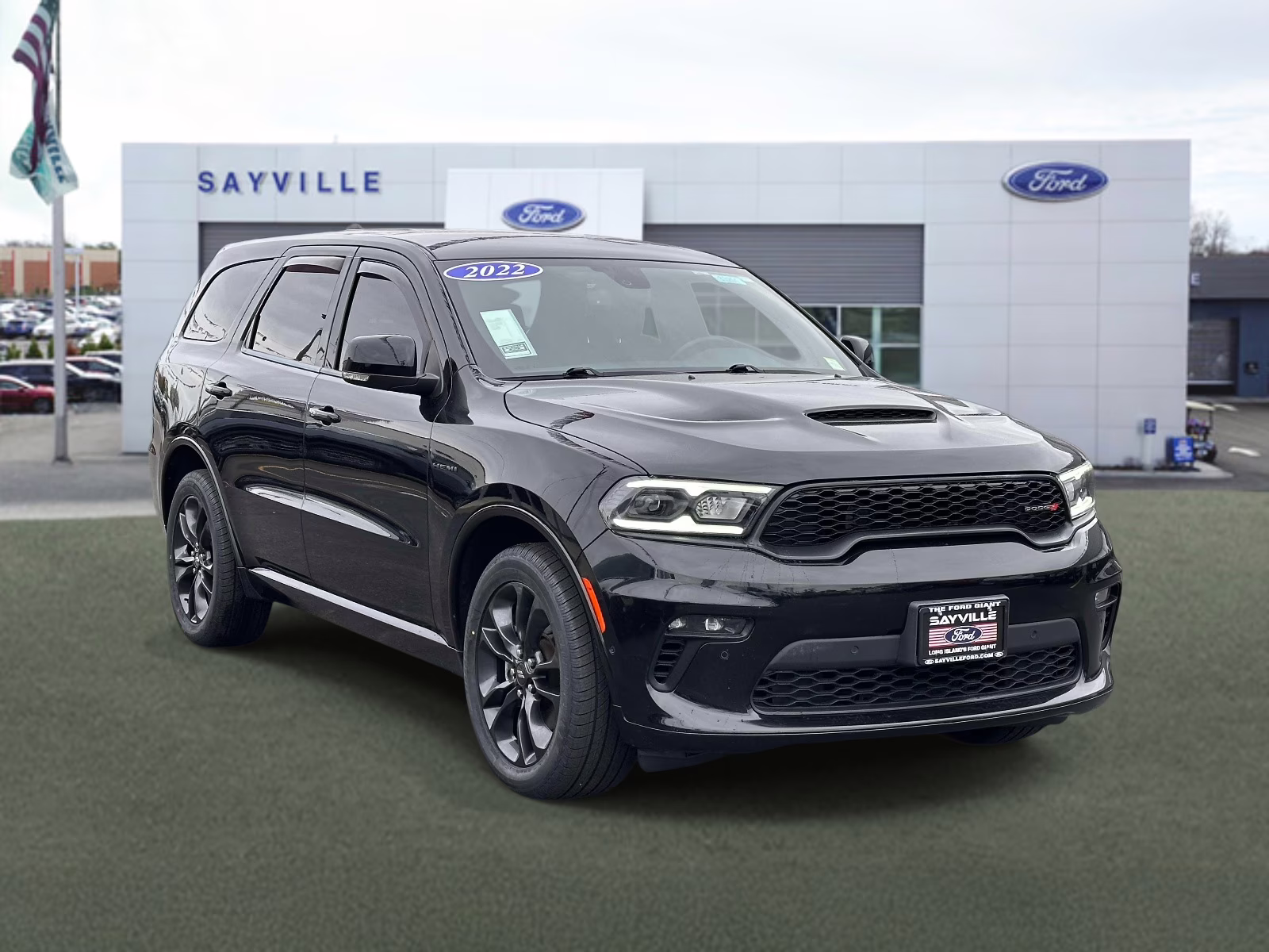 2022 DB Black Clearcoat Dodge Durango R/T AWD AWD SUV