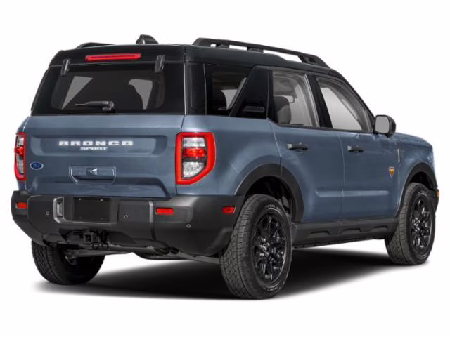2026 Azure Gray Metallic Tri-Coat Ford Bronco Sport Badlands 4x4 4X4 SUV