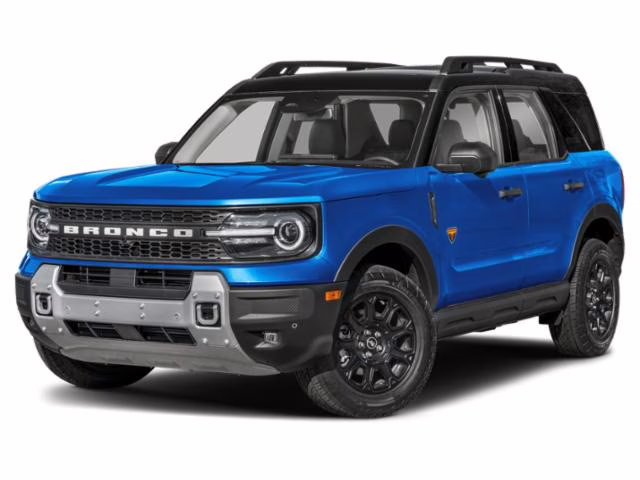 2026 Azure Gray Metallic Tri-Coat Ford Bronco Sport Badlands 4x4 4X4 SUV