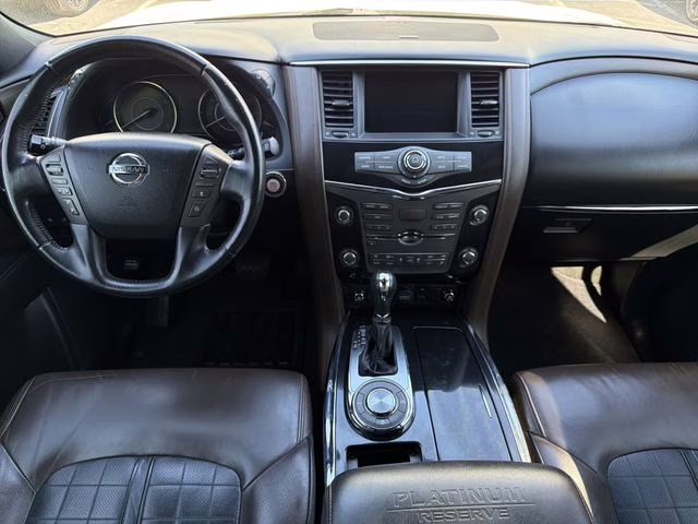 2019 Pearl White Tricoat Nissan Armada Platinum RWD SUV