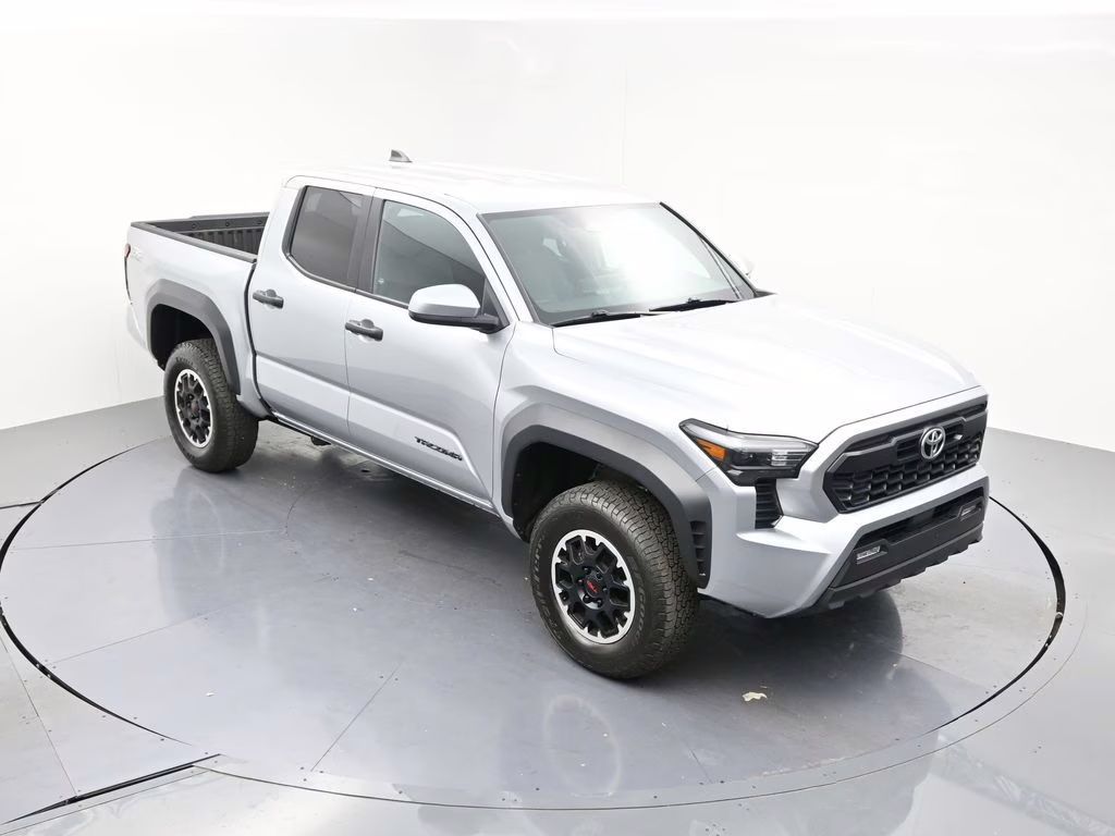 2024 Celestial Silver Metallic Toyota Tacoma TRD Off-Road 4X4 Truck