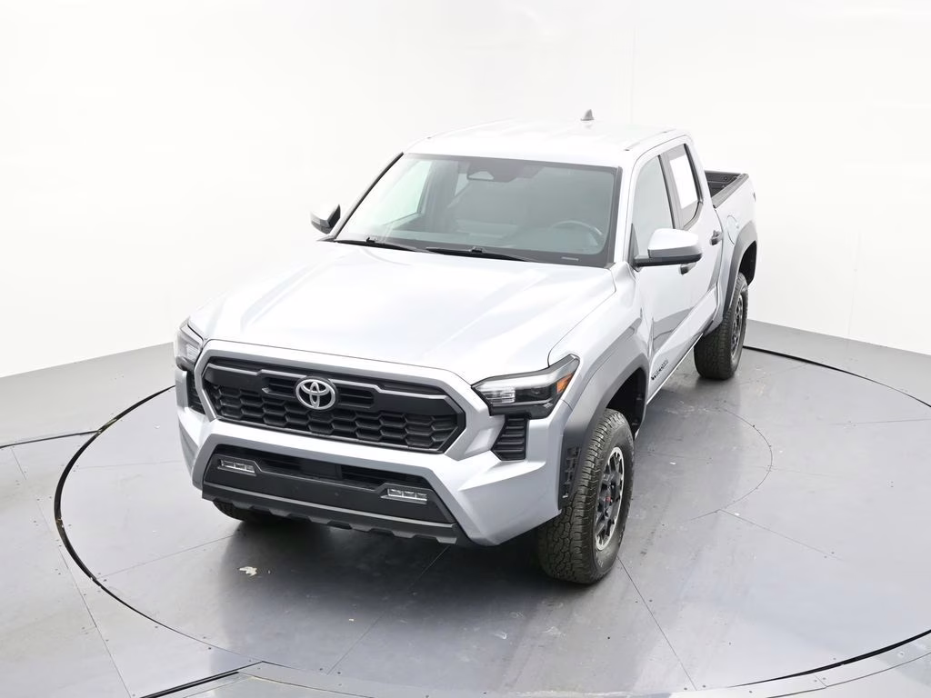 2024 Celestial Silver Metallic Toyota Tacoma TRD Off-Road 4X4 Truck