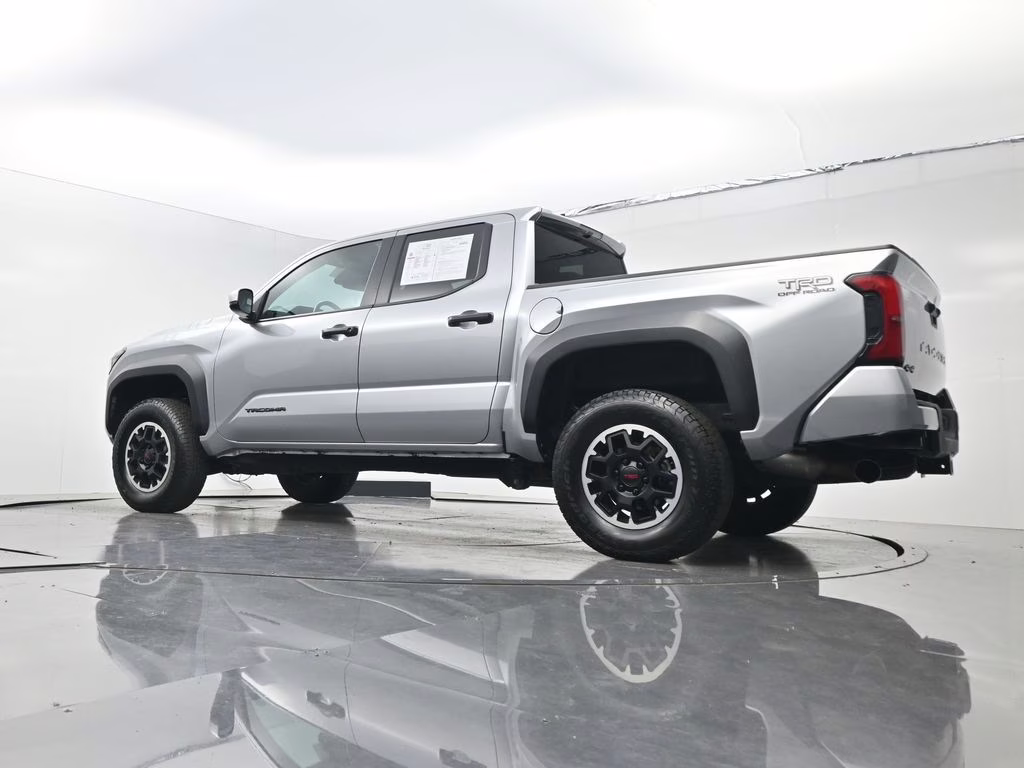 2024 Celestial Silver Metallic Toyota Tacoma TRD Off-Road 4X4 Truck