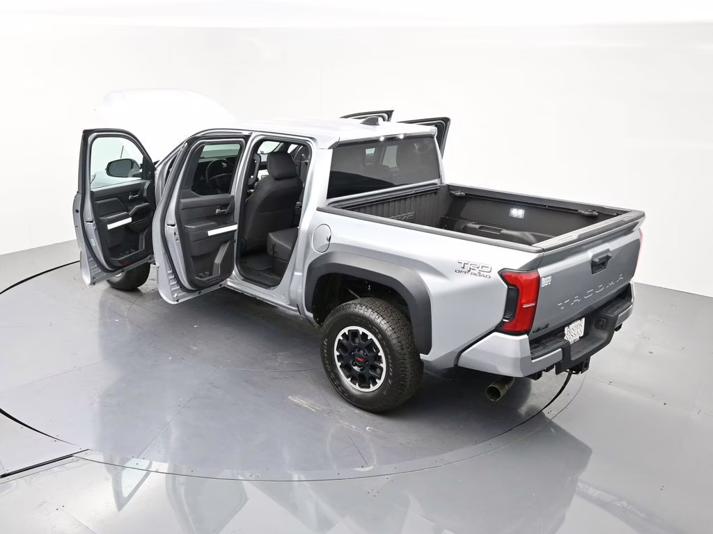 2024 Celestial Silver Metallic Toyota Tacoma TRD Off-Road 4X4 Truck