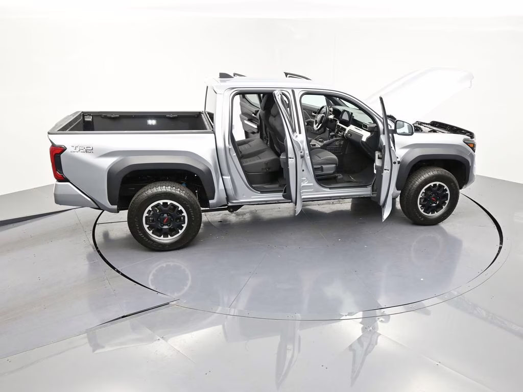 2024 Celestial Silver Metallic Toyota Tacoma TRD Off-Road 4X4 Truck