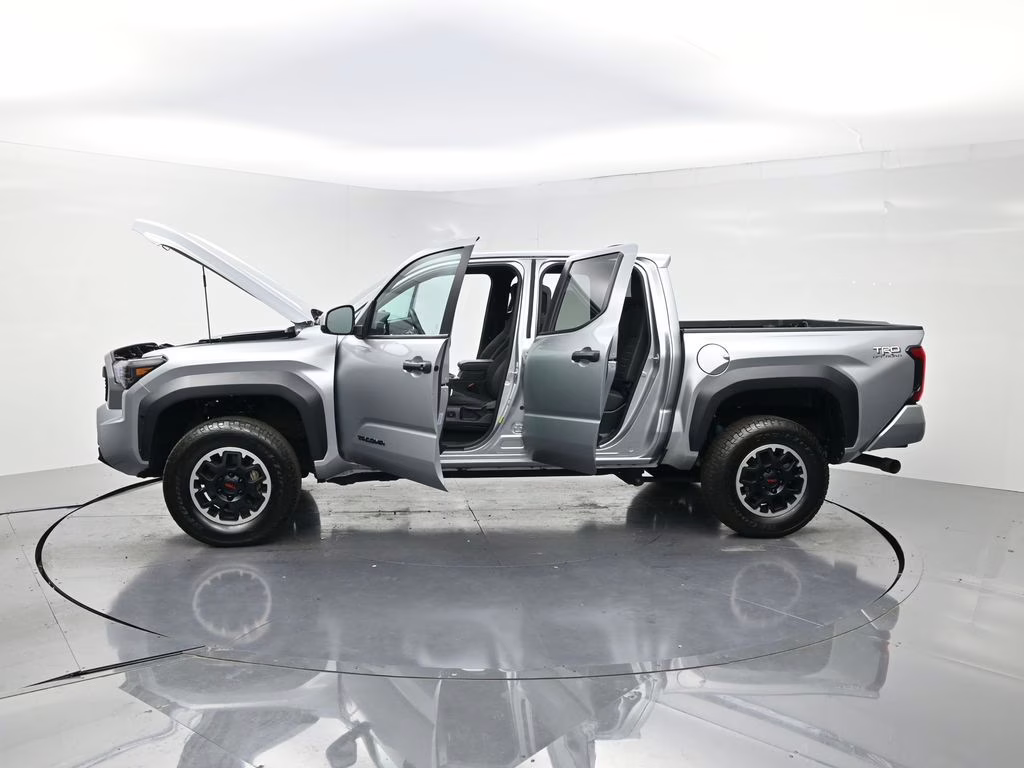 2024 Celestial Silver Metallic Toyota Tacoma TRD Off-Road 4X4 Truck