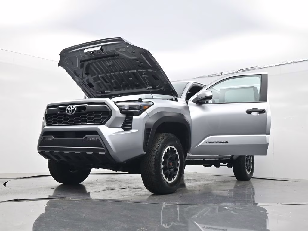 2024 Celestial Silver Metallic Toyota Tacoma TRD Off-Road 4X4 Truck
