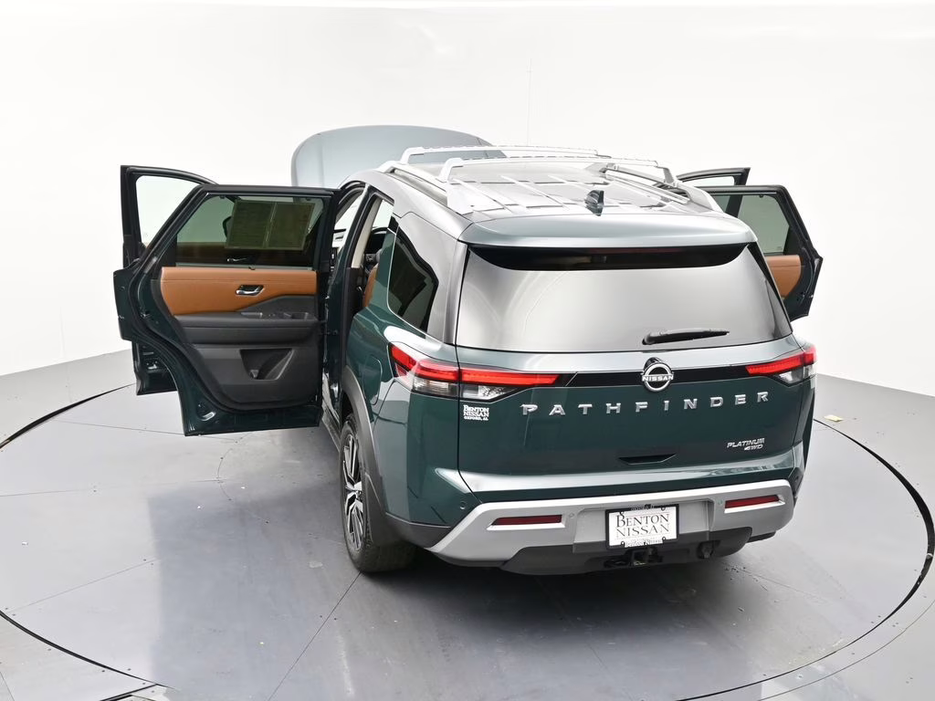 2025 Obsidian Green Pearl Nissan Pathfinder Platinum 4X4 SUV