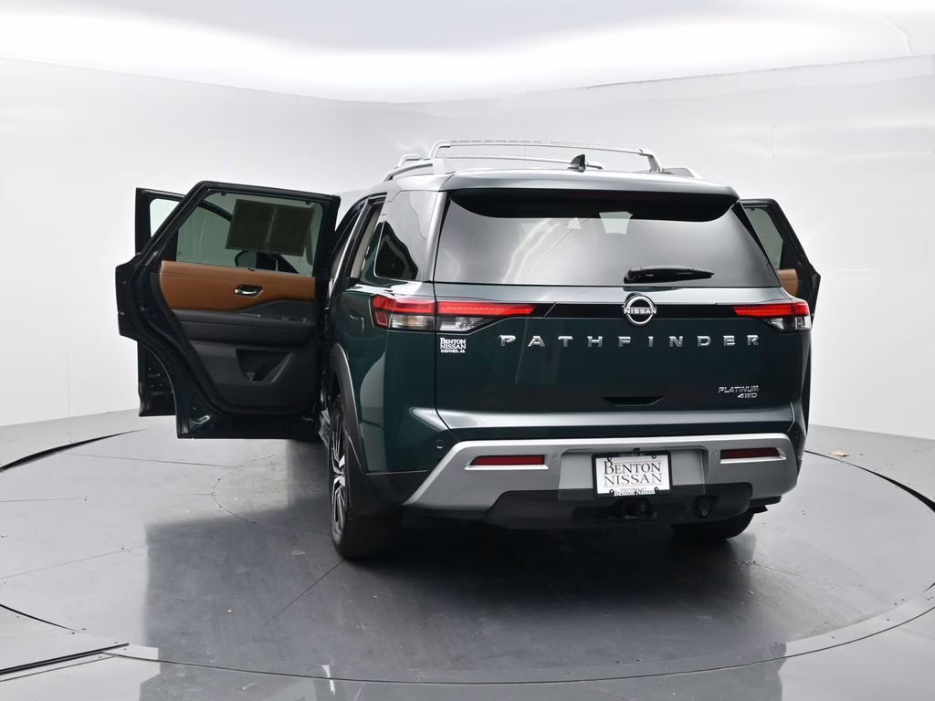2025 Obsidian Green Pearl Nissan Pathfinder Platinum 4X4 SUV