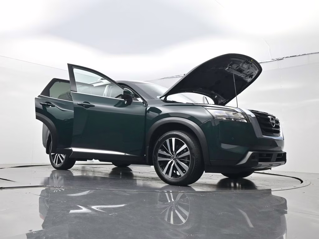 2025 Obsidian Green Pearl Nissan Pathfinder Platinum 4X4 SUV