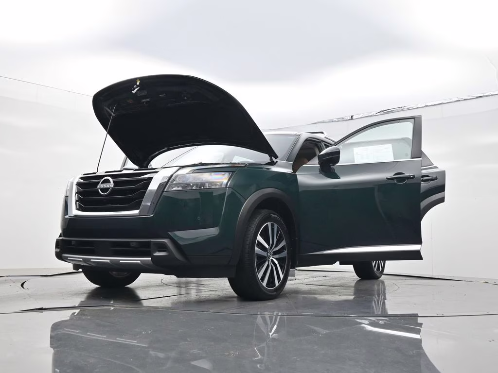 2025 Obsidian Green Pearl Nissan Pathfinder Platinum 4X4 SUV