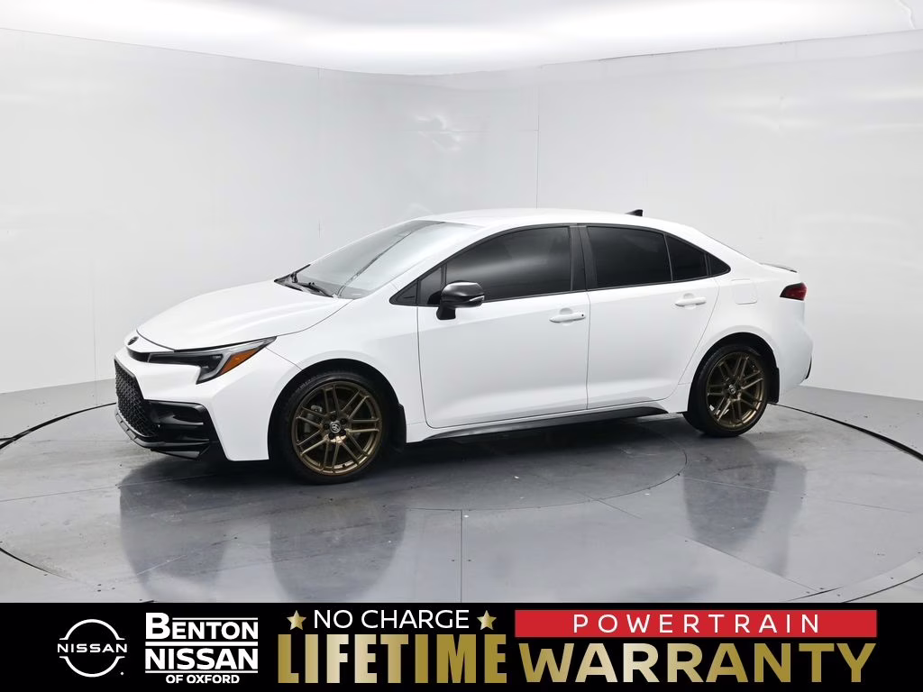 2024 Ice Toyota Corolla SE Nightshade FWD Sedan