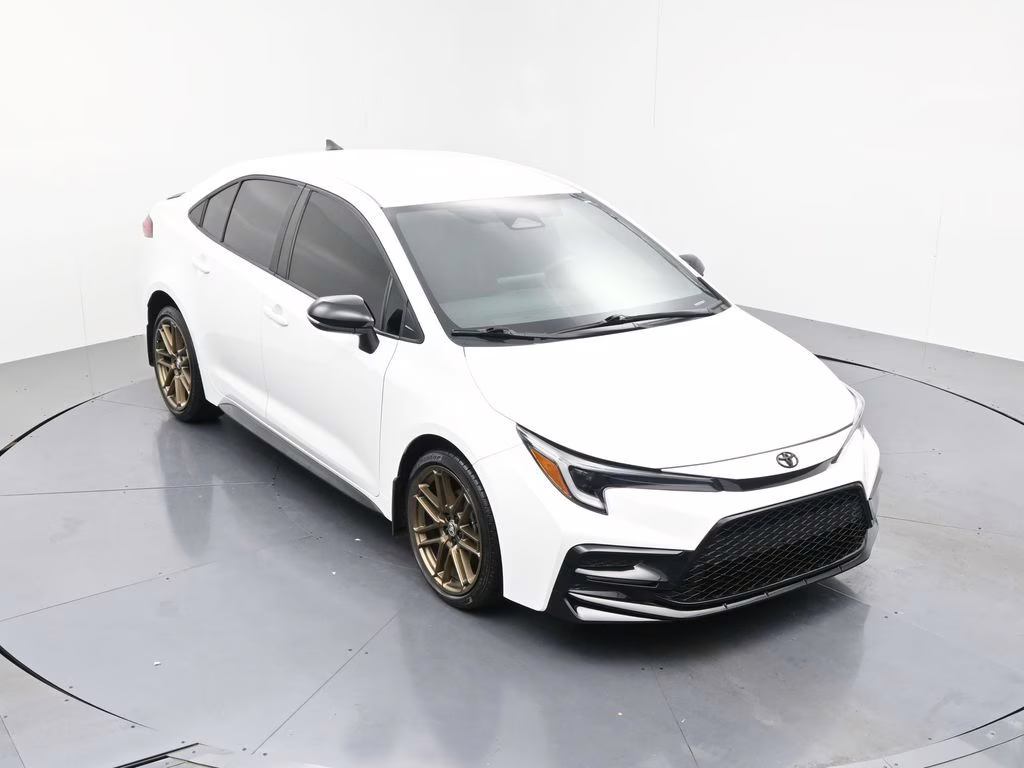 2024 Ice Toyota Corolla SE Nightshade FWD Sedan