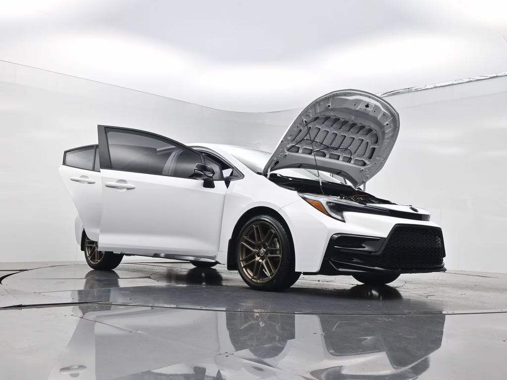 2024 Ice Toyota Corolla SE Nightshade FWD Sedan