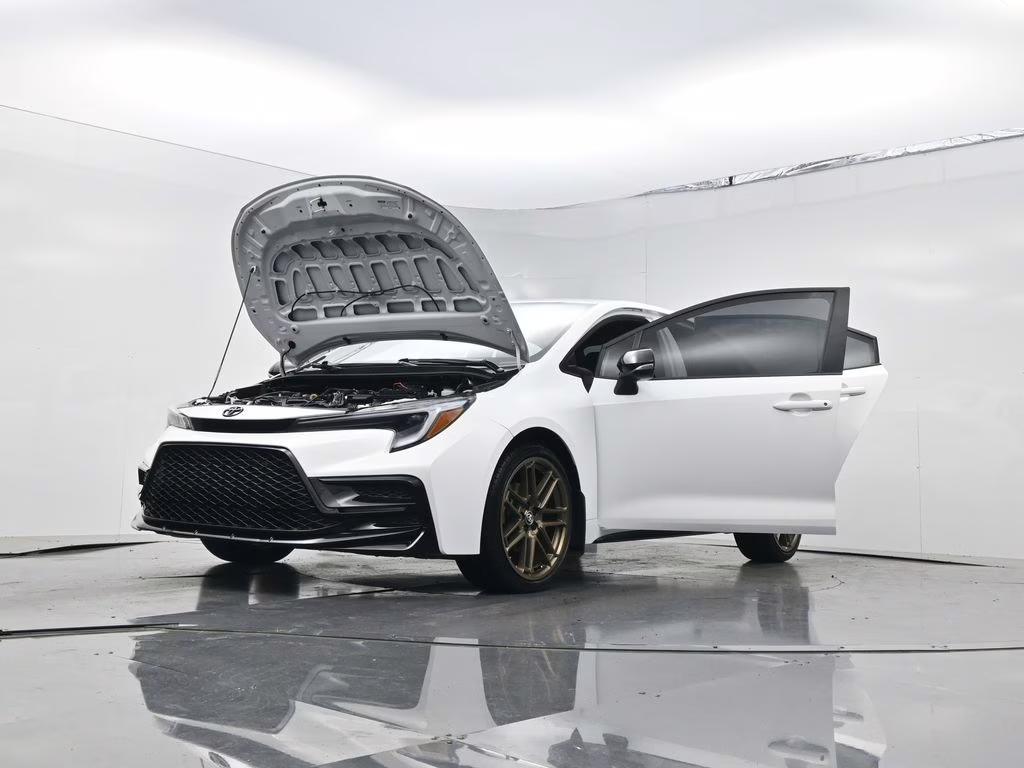 2024 Ice Toyota Corolla SE Nightshade FWD Sedan