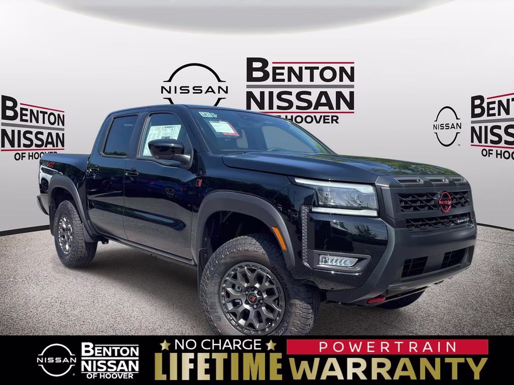 2026 Super Black Nissan Frontier PRO-4X 4X4 Truck