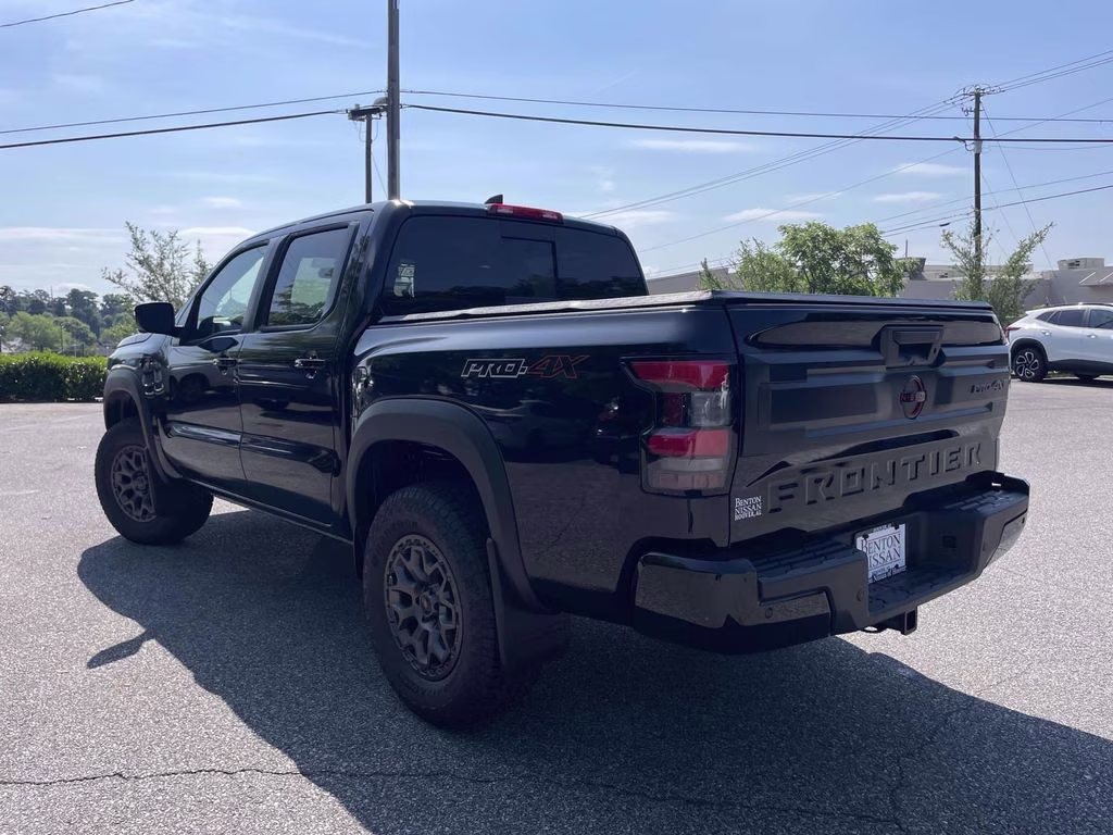 2026 Super Black Nissan Frontier PRO-4X 4X4 Truck