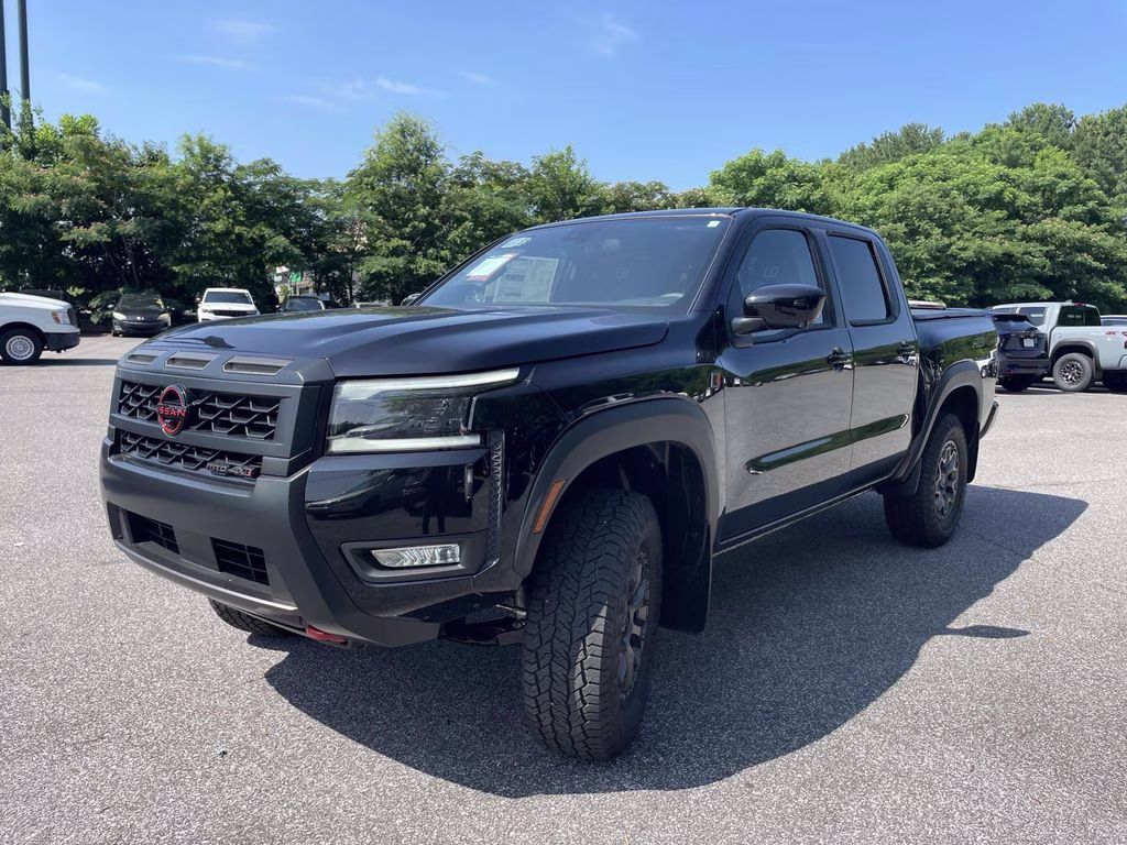 2026 Super Black Nissan Frontier PRO-4X 4X4 Truck