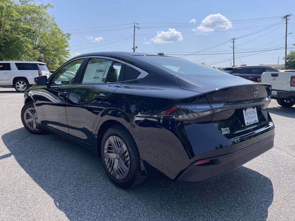 2026 Super Black Nissan Sentra S FWD Sedan