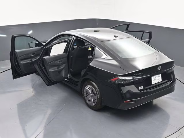 2026 Super Black Nissan Sentra S FWD Sedan